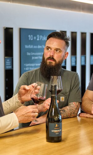 Fotoshooting Wandern - Florian Trykowski
Lembergerland Kellerei Roßwag | © (c)floriantrykowski.de