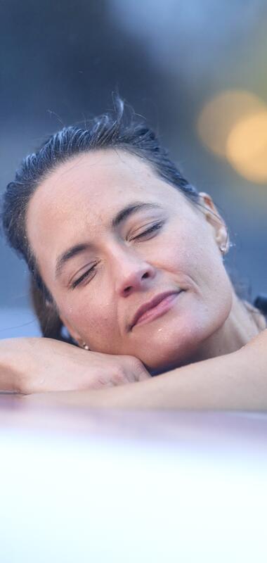 Winterstimmungen Bad Mergentheim Therme Solymar im Taubertal, Baden Württemberg, Deutschland