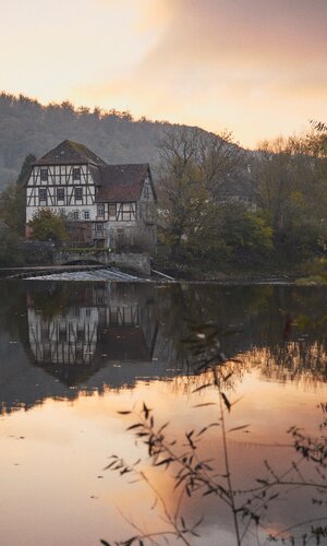 Stadtmühle in Forchtenberg am Kocher, Kochertal