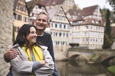 Altstadt Fachwerk, Schwäbisch-Hall, Baden Württemberg, Deutschland