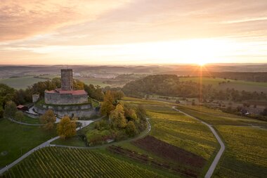 Steinsberg, Rhein-Neckar, Baden Württemberg, Deutschland