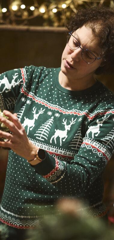 Adventscheune in Sulzfeld, Kraichgau-Stromberg, Baden-Württemberg, Deutschland