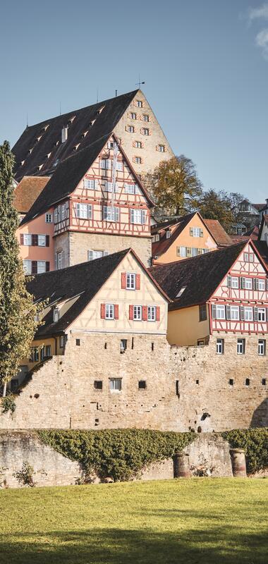 Altstadt Fachwerk, Schwäbisch-Hall, Baden Württemberg, Deutschland