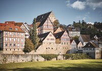 Altstadt Fachwerk, Schwäbisch-Hall, Baden Württemberg, Deutschland