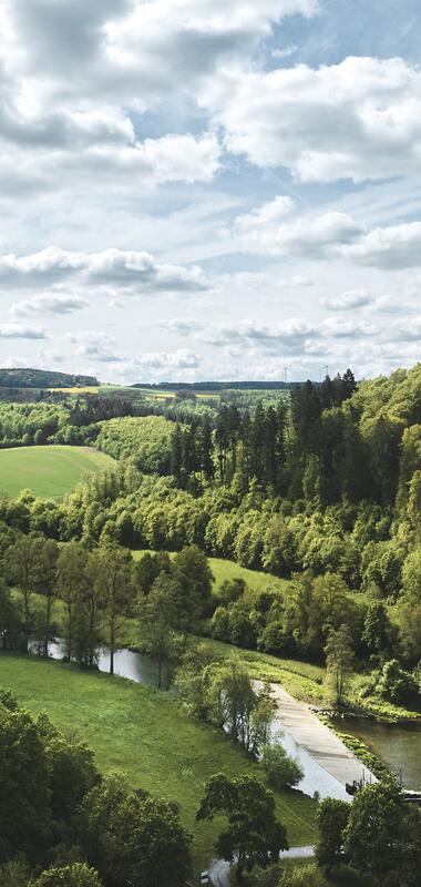 Bronnbach im Taubertal, Baden-Württemberg, Deutschland