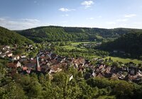 Gamburg im Taubertal, Baden-Württemberg, Deutschland