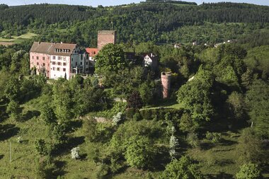 Gamburg im Taubertal, Baden-Württemberg, Deutschland