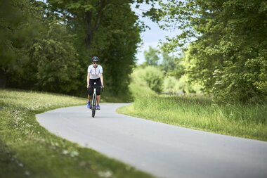Radtour in Distelhausen im Taubertal, Baden-Württemberg, Deutschland | © Stefan Leitner