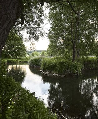 Landschaftsaufnahmen von Hochhausen im Taubertal, Baden-Württemberg, Deutschland | © Stefan Leitner