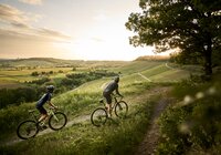 Radfahren am Zweifelberg, Kraichgau-Stromberg, Baden-Württemberg in Deutschland | © Stefan Leitner