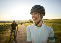 Radfahren am Derdinger Horn, Kraichgau-Stromberg, Baden-Württemberg in Deutschland | © Stefan Leitner