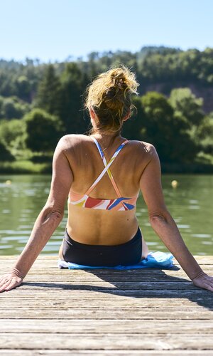 Badesee Freudenberg, Taubertal, Baden-Württemberg, Deutschland | © Stefan Leitner