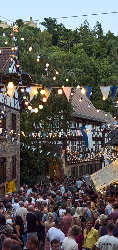 Weinheimer Kerwe, Rhein-Neckar, Weinheim, Baden-Württemberg, Deutschland