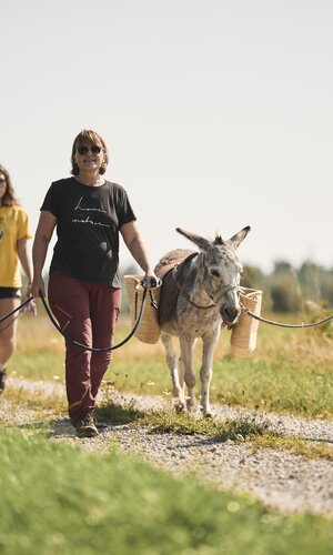 Eselhof Rötlein in Fichtenau, Hohenlohe+Schwäbisch Hall, Baden-Württemberg, Deutschland | © Stefan Leitner