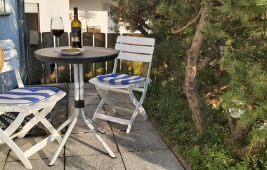 Terrasse | Ferienhaus Apartment Sonnenhaus | Freudental | © Apartment Sonnenhaus