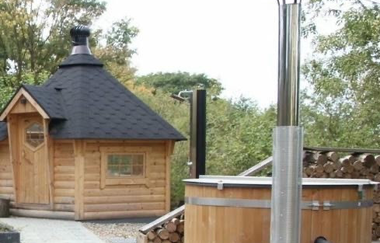 Café Schlossblick in Kirchberg: Grillhäuschen | © Hohenlohe Schwäbisch Hall