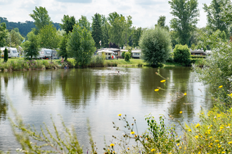 Camping am Hirschfeldsee | Sperrfechter Freizeitpark | HeilbronnerLand | © Sperrfechter Freizeitpark