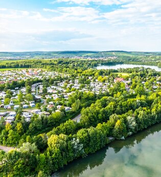 5-Sterne Campingpark Breitenauer See | HeilbronnerLand | © Naherholungszweckverband Breitenauer See