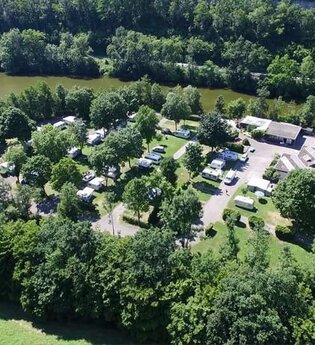 Campingplatz "Am Steinbacher See" in Schwäbisch Hall | © Hohenlohe Schwäbisch Hall
