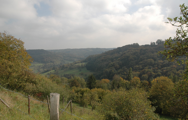 Blick ins Brettachtal bei Maienfels | Wüstenrot | HeilbronnerLand | © Touristikgemeinschaft HeilbronnerLand