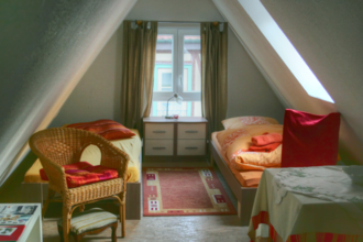 Dachzimmer Pension Casa Floris | © Familie Floris