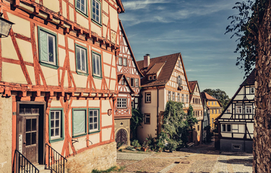 Fachwerkäuser in der Klostergasse Bad Wimpfen | © Stadt Bad Wimpfen