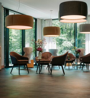 Die Krone in Sulzbach-Laufen: Hotel-Lounge | © Hohenlohe Schwäbisch Hall, Reinhard Philipp