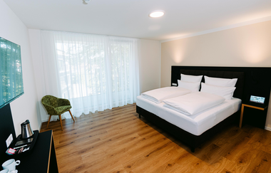 Die Krone in Sulzbach-Laufen: Doppelzimmer im Hotel | © Hohenlohe Schwäbisch Hall, Reinhard Philipp