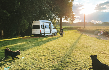 Dorfplatz Camping in Schrozberg: Mitten im Grünen | © Hohenlohe Schwäbisch Hall