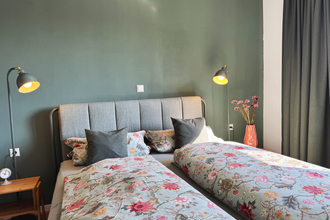 Dorfplatz Suite in Schrozberg: Schlafzimmer | © Hohenlohe Schwäbisch Hall