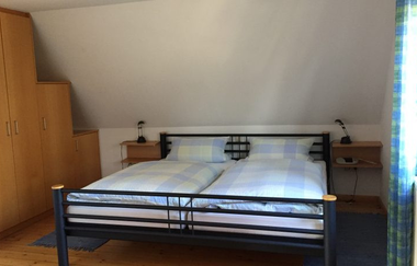 Gliemenhof in Schwäbisch Hall: Schlafzimmer Ferienhaus | © Hohenlohe Schwäbisch Hall