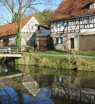 Ferienhaus Altes Bauernhaus am Bach