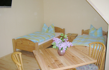 Ferienhaus an der Bühler in Obersontheim: Schlafzimmer | © Hohenlohe Schwäbisch Hall