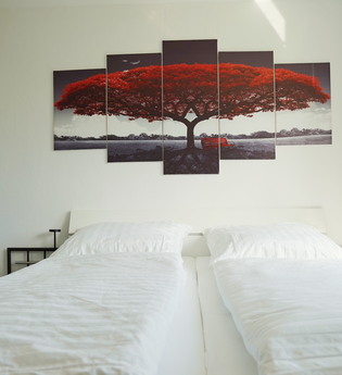 Ferienhaus Feldblick - Doppelzimmer Kraichgaublick | © Czok