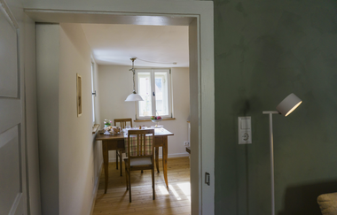 Ferienhaus im Jagsttal: Gerbertor – Urlaub im Denkmal mit Wiese und Bachlauf | © Danuta Gutheiß