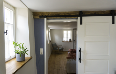 Ferienhaus im Jagsttal: Gerbertor – Urlaub im Denkmal mit Wiese und Bachlauf | © Danuta Gutheiß