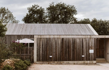 Ferienhaus Tierbachlodge bei Blaufelden: Außenansicht | © Hohenlohe + Schwäbisch Hall Tourismus e. V.