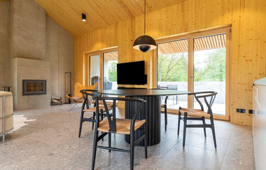 Ferienhaus Tierbachlodge bei Blaufelden: Essbereich | © Hohenlohe + Schwäbisch Hall Tourismus e. V.