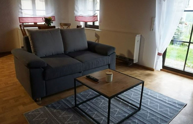 Ferienhof Bohn in Frankenhardt: Wohnzimmer | © Hohenlohe Schwäbisch Hall