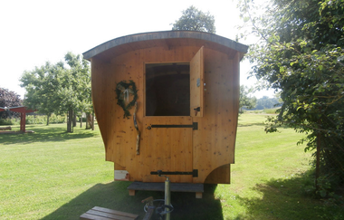 Ferienhof Bohn in Frankenhardt: Schäferwagen | © Hohenlohe Schwäbisch Hall