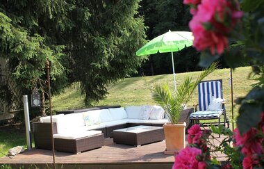 Ferienidyll Aumühle in Rot am See:  Lounge-Bereich | © Hohenlohe Schwäbisch Hall