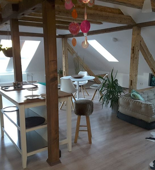 Ferienwohnung Alte Villa in Schwäbisch Hall: Loft | © Hohenlohe Schwäbisch Hall