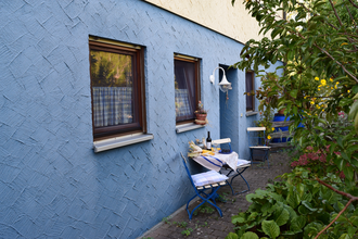 Außenansicht, blaue Wände | © Neckar-Zaber-Tourismus e.V.