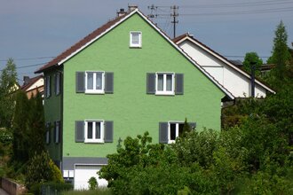 Außenansicht: grünes Gebäude | © Neckar-Zaber-Tourismus e.V.