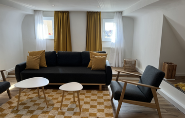 Wohnzimmer der Ferienwohnung G | © Edith Götzfried