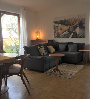 Wohnzimmer Ferienwohnung Götzfried D | © Edith Götzfried