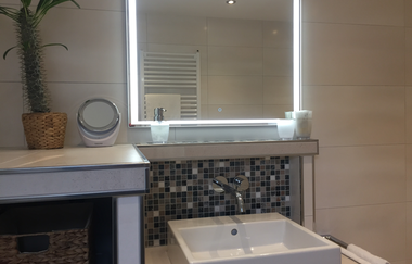 Badezimmer der Ferienwohnung Götzfried E | © Edith Götzfried