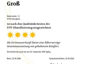 Ferienwohnung Groß Taubertal | © Unbekannt
