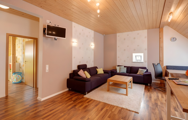 Hof in Liebesdorf in Gerabronn: Fewo Akelei Wohnzimmer | © Hohenlohe Schwäbisch Hall