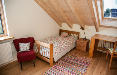 Ferienwohnung Im Dorf in Michelbach: Schlafzimmer 2 | © Hohenlohe Schwäbisch Hall